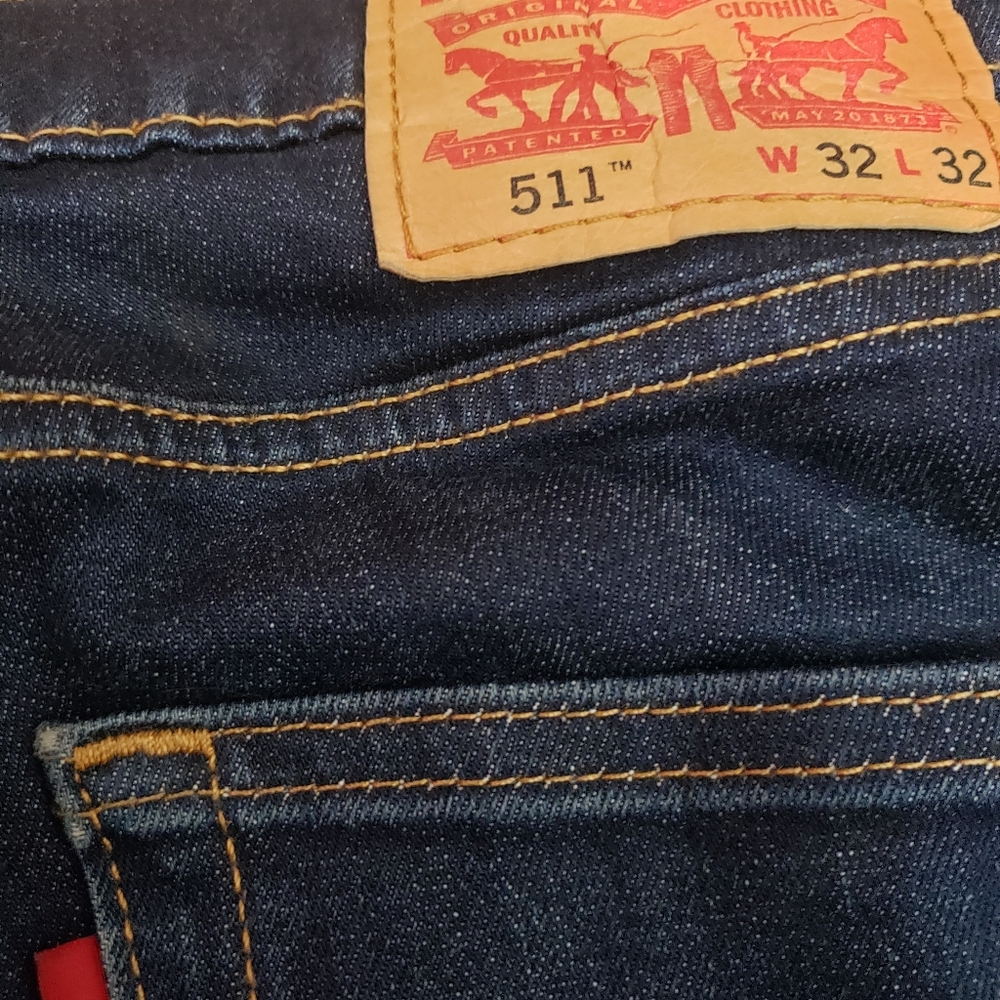 Levi Jeans Men 32x32 Blue - Picture 3 of 3